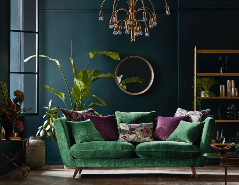 Sofa Barton emerald