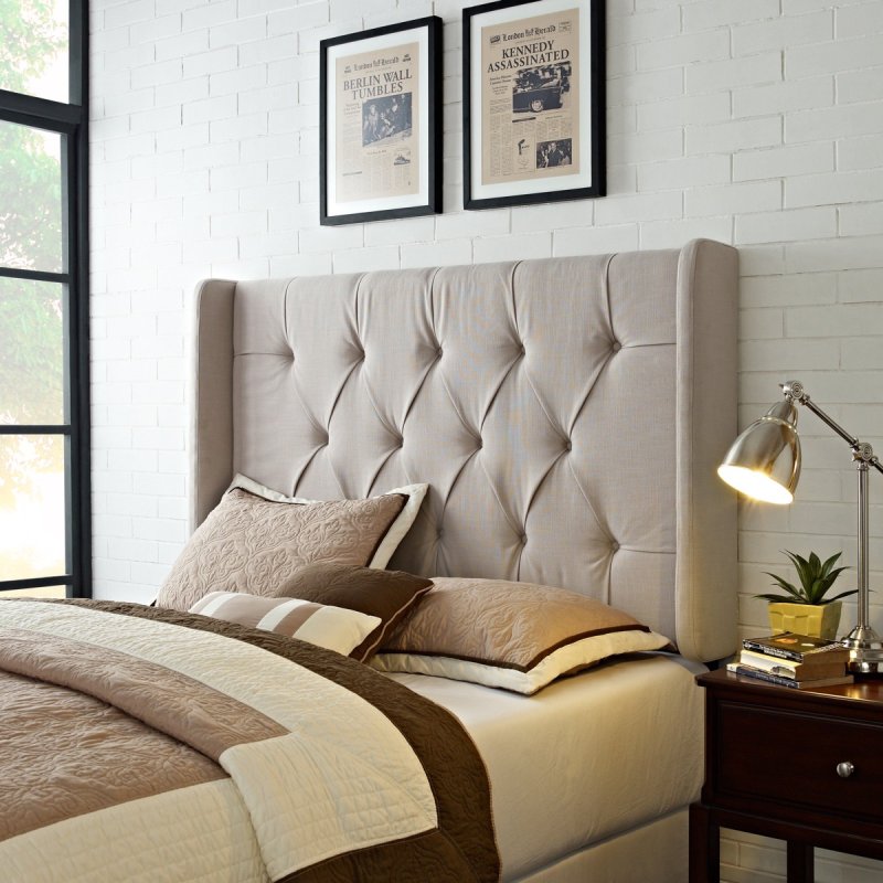 Tufted Headboard bed