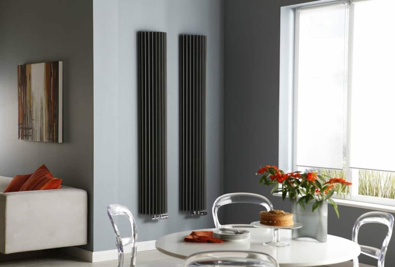 Radiator Zender Vertical black