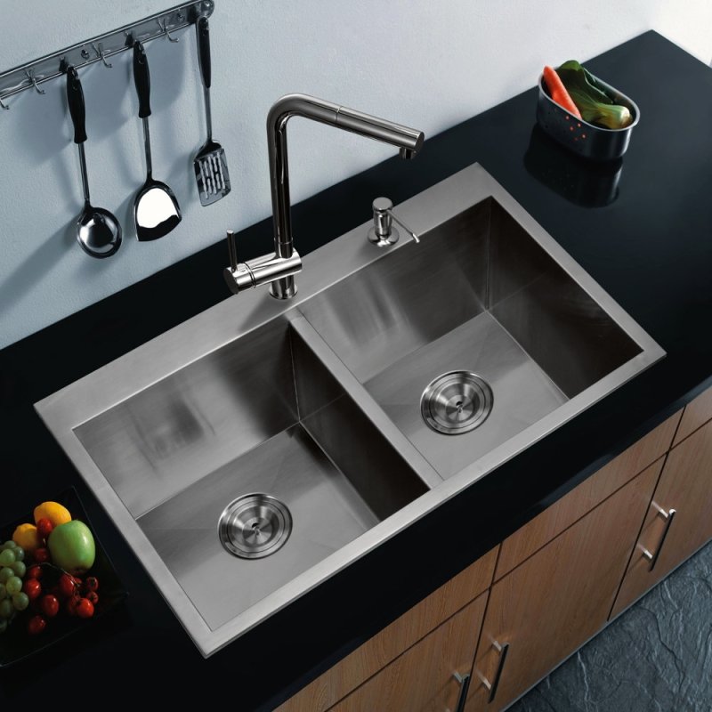 Stainless steel sink for kitchen