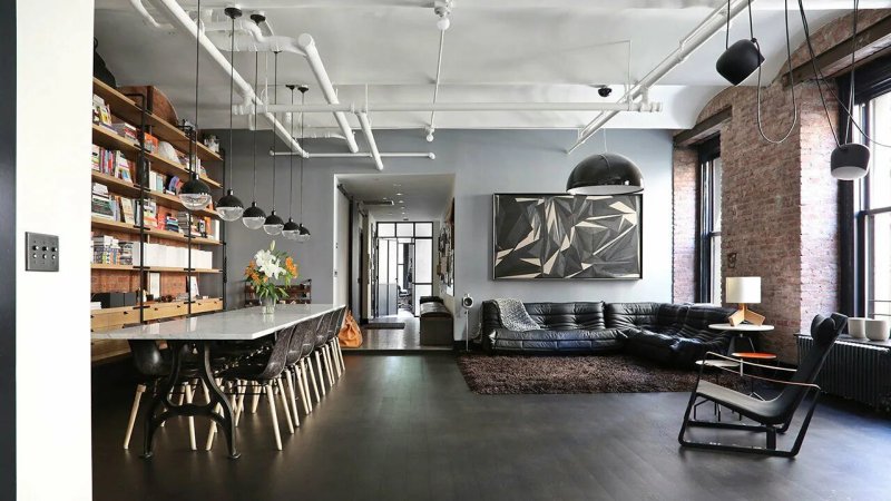 Loft style in the interior