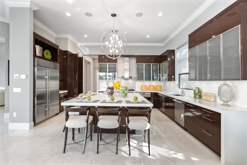 Gorgeous kitchen in a modern style