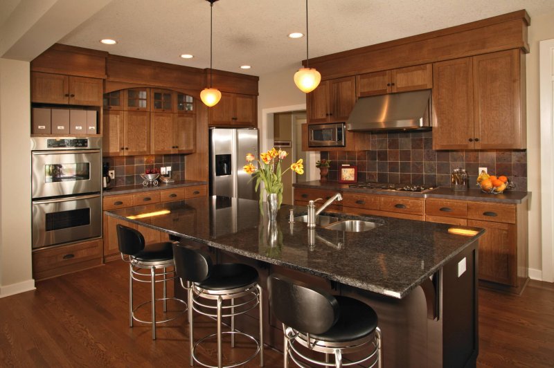 Kitchens in cottages interior