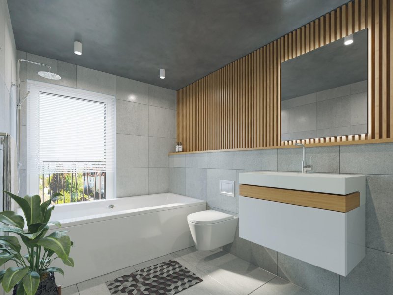 Bathroom in a modern style