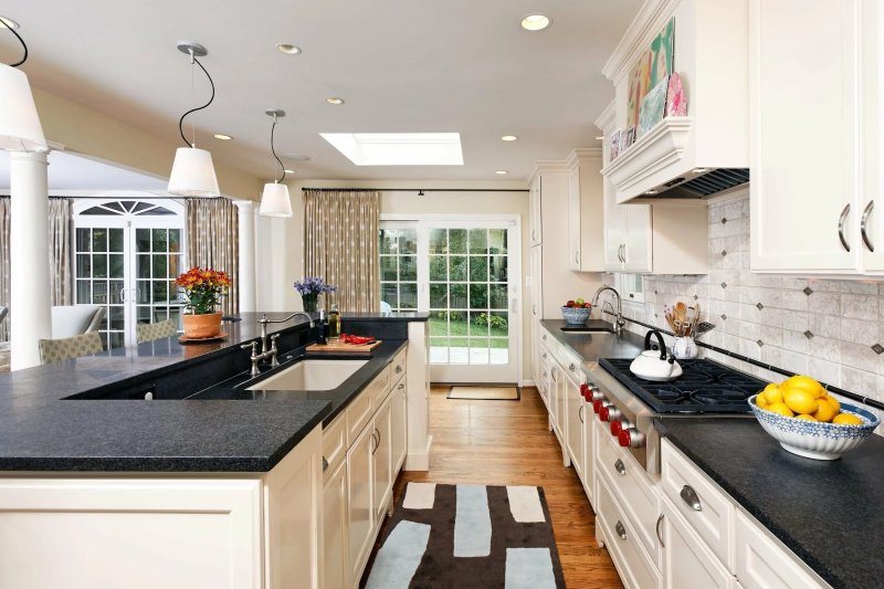 Kitchen interior in a private house