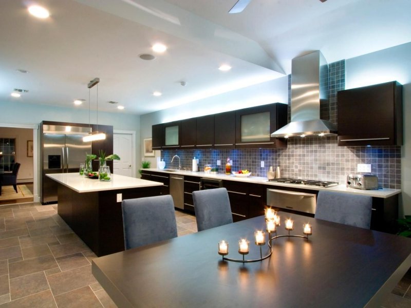 Gorgeous kitchen in a modern style