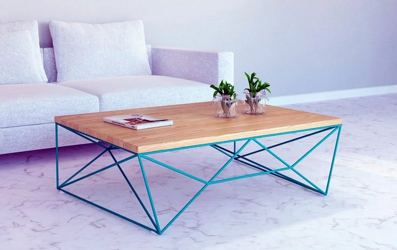 Loft table magazine