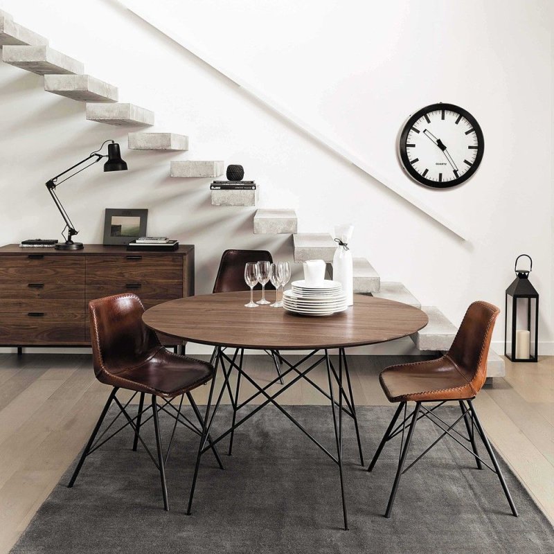 Loft table in the interior