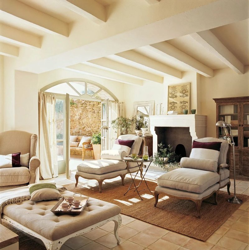 Mediterranean style in the interior