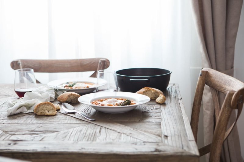 Turkish breakfast Menemen