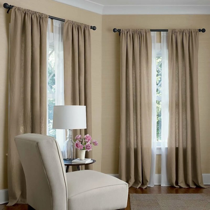 Curtains Blackout Kapuchino