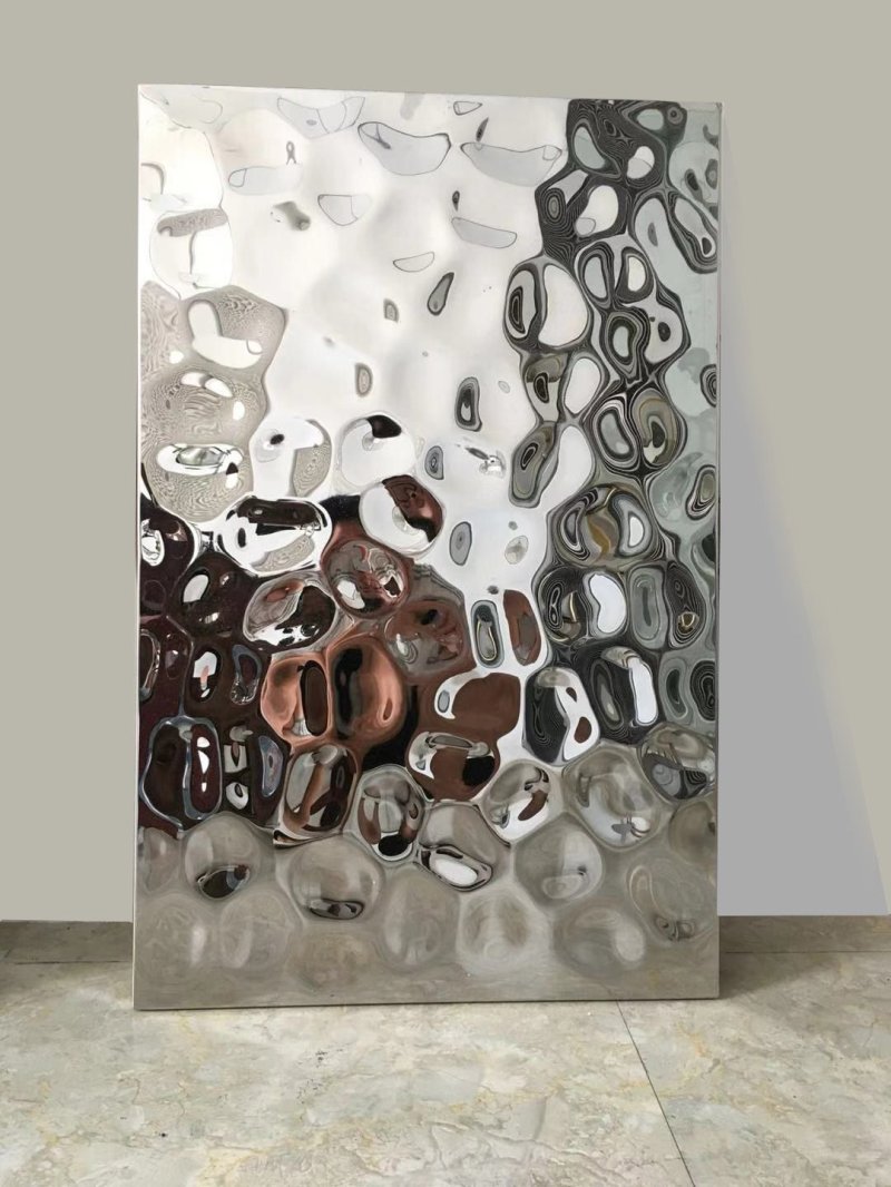 Ripple Stainess Steel panel