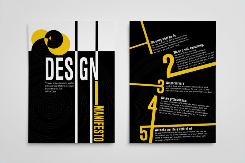 Graphic design poster