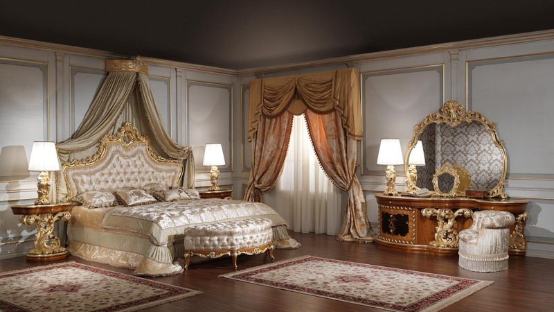 Rocco Baroque bed