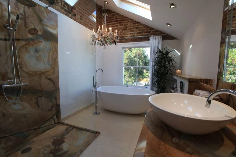 Loft desig bathroom