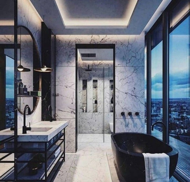 Stylish bathrooms