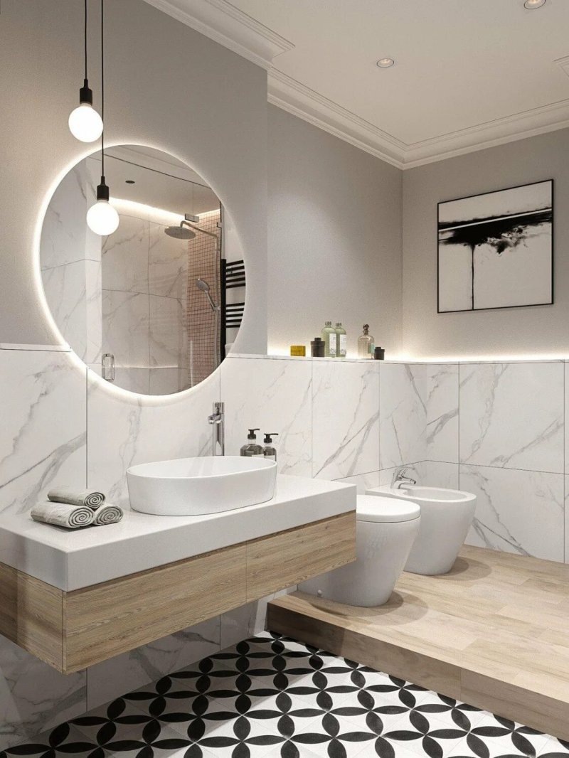 Modern bathroom design