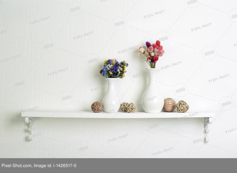 Shelves for flowers