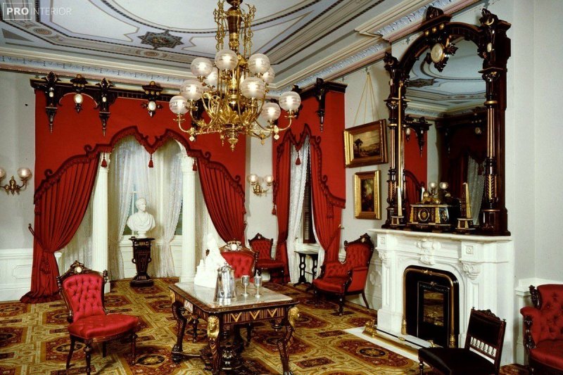 Empire style in the interior