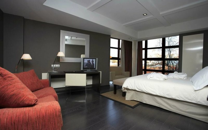 Bedrooms in modern style