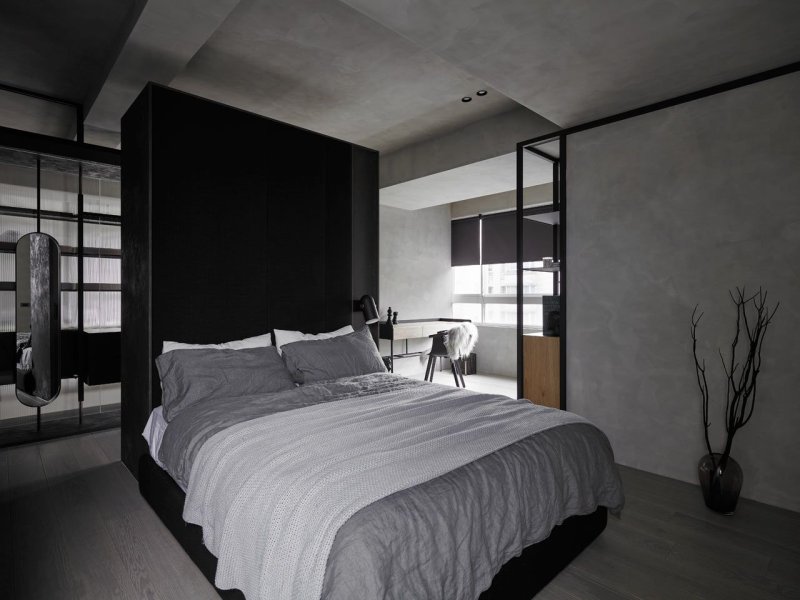 Loft -style bedrooms