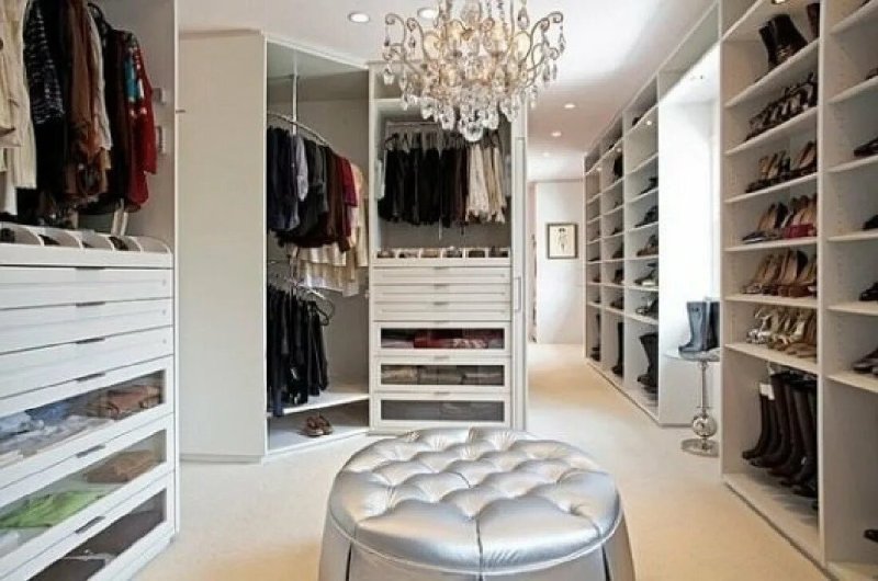 Gennifer Lopez Wardrobe Room