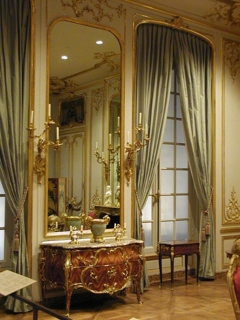 Interiors Rococo France 18th century