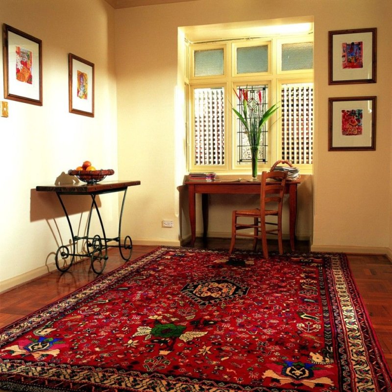 Persian carpet in the interior