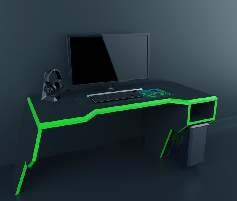 Computer gaming table