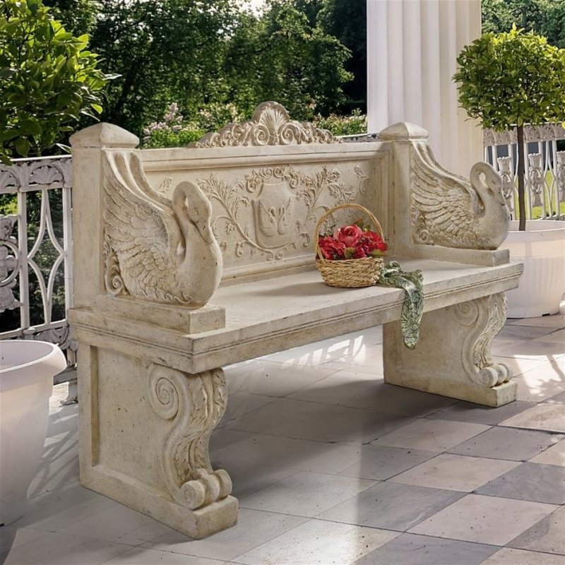 Marble bench