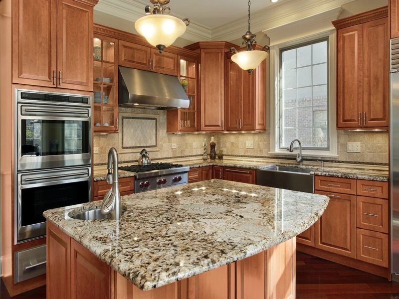 A countertop for the kitchen