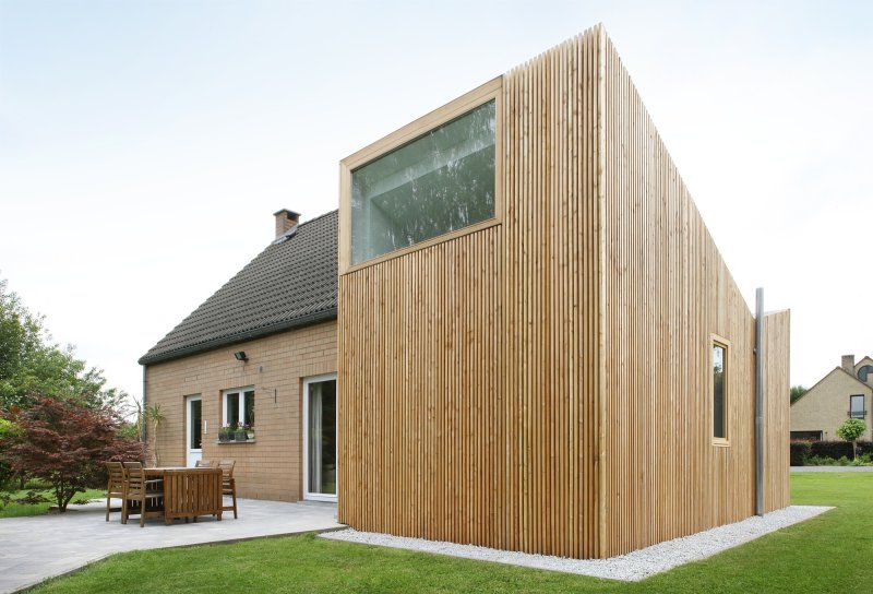 Barnhouse facade Planken