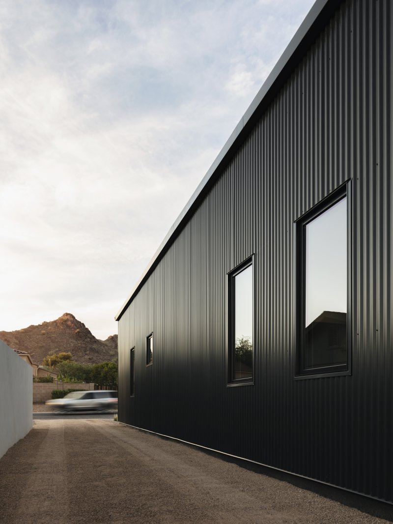 Metal siding Barnhaus