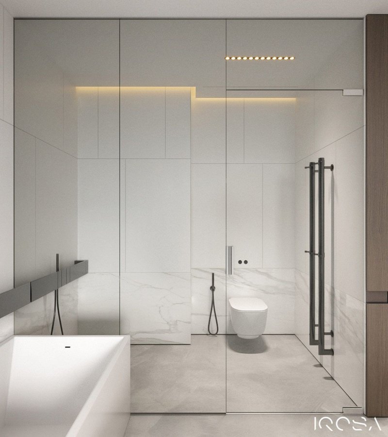 Modern bathroom design