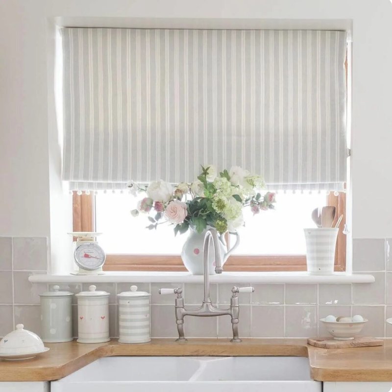 Blinds in the kitchen