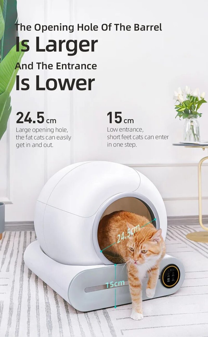 Automatic cat toilet