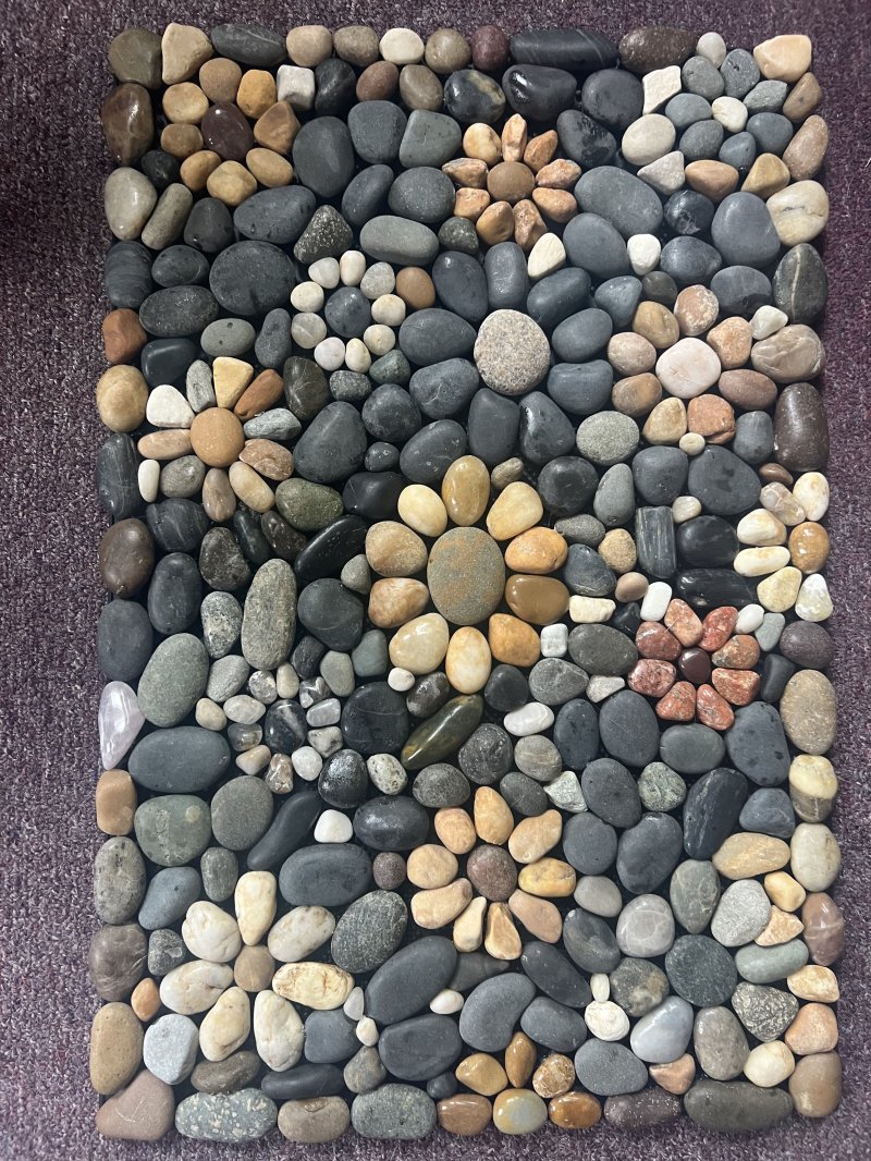 Pebble mat