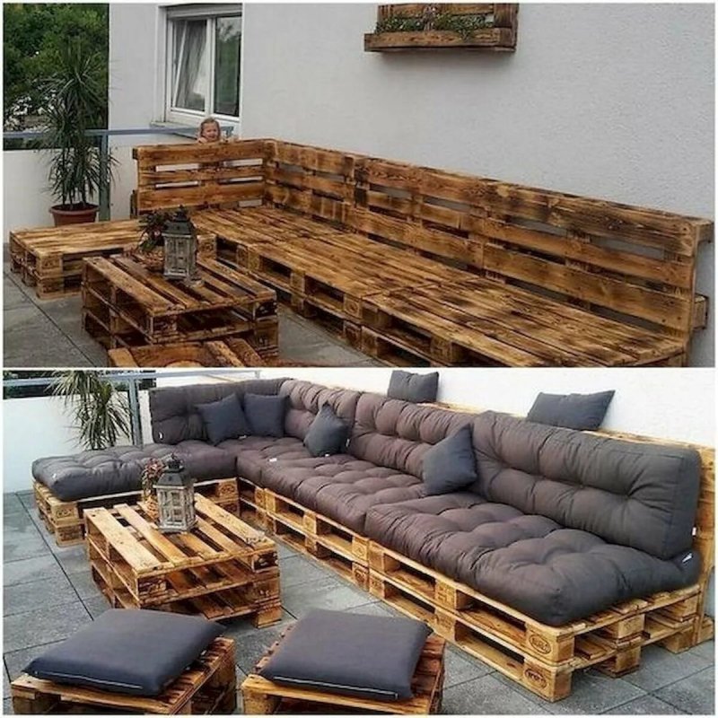 Furniture from the pallet