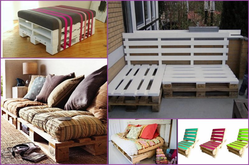 Furniture from the pallet