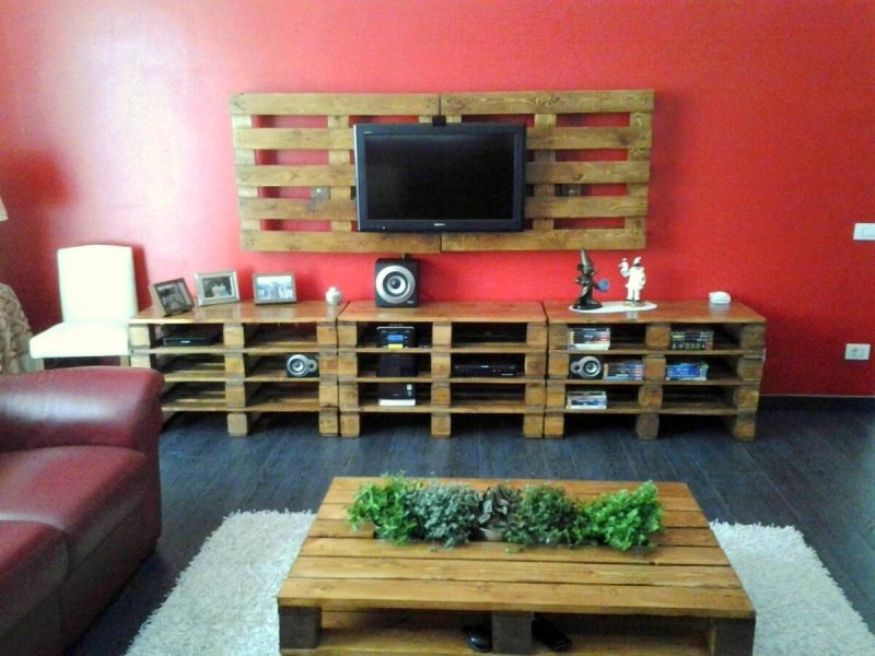 Furniture from the pallet