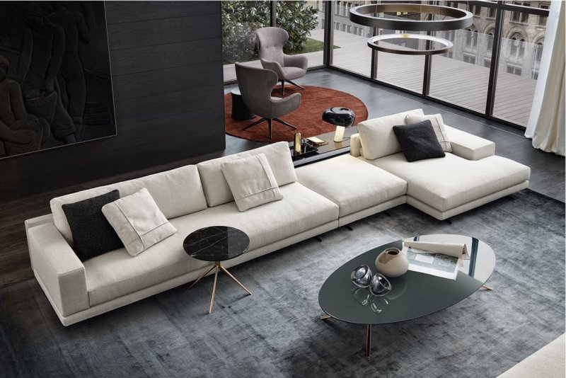 Minotti sofas Allen