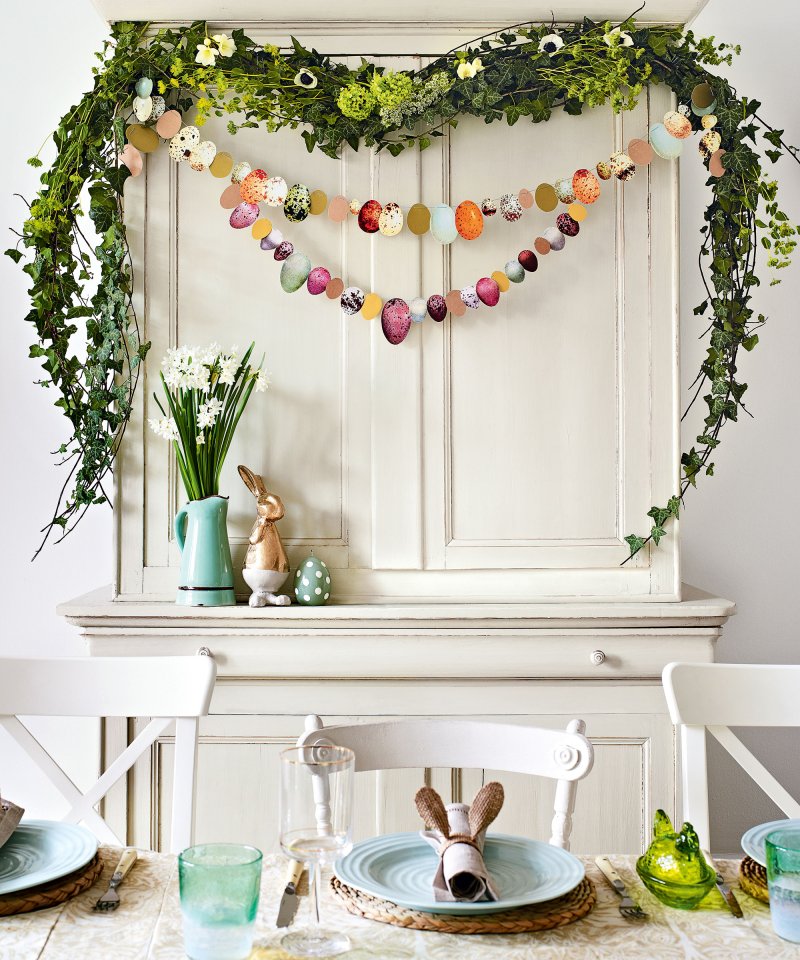 Easter decoration of the interior