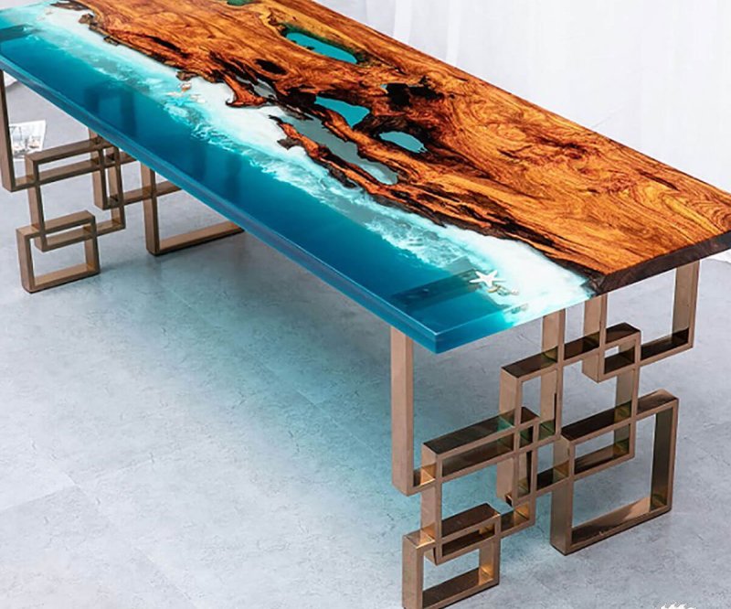 Epoxy table