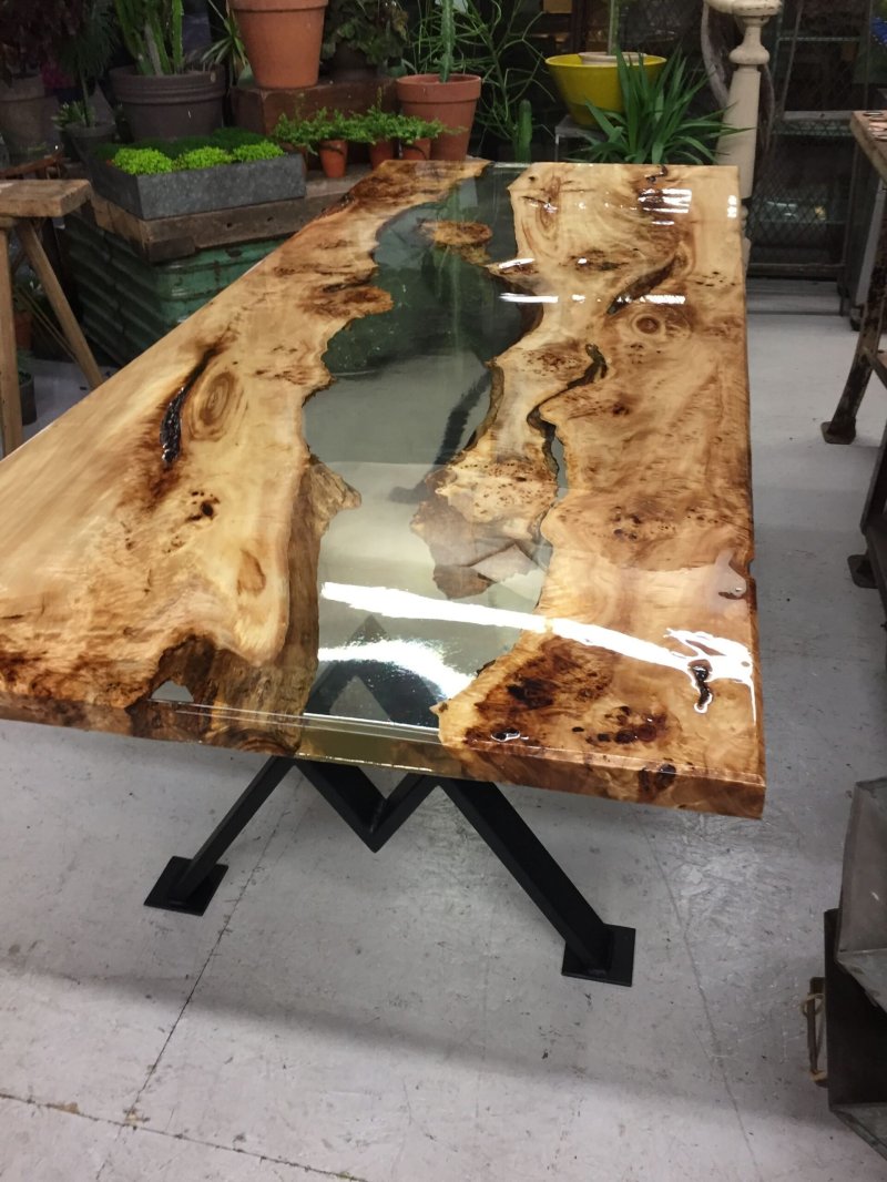 Epoxy table