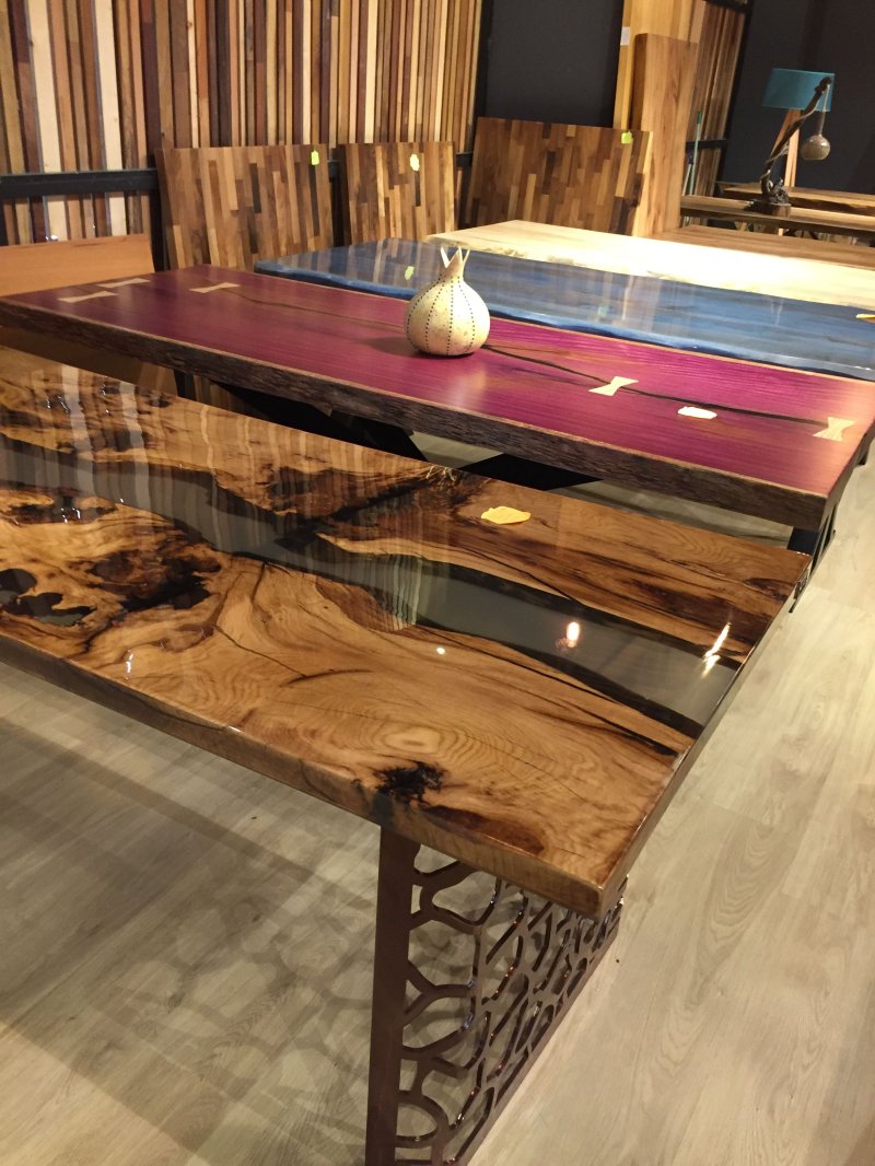 Exclusive wood tables