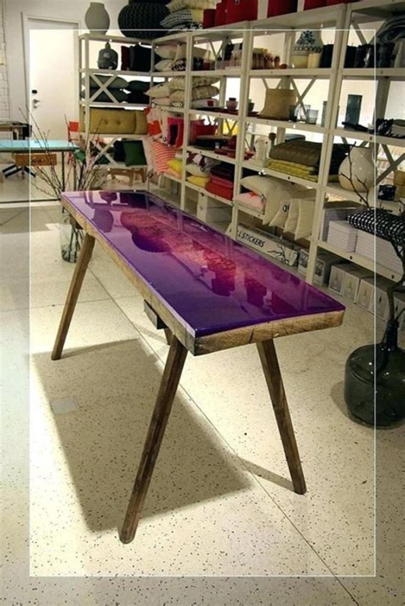 Epoxy table