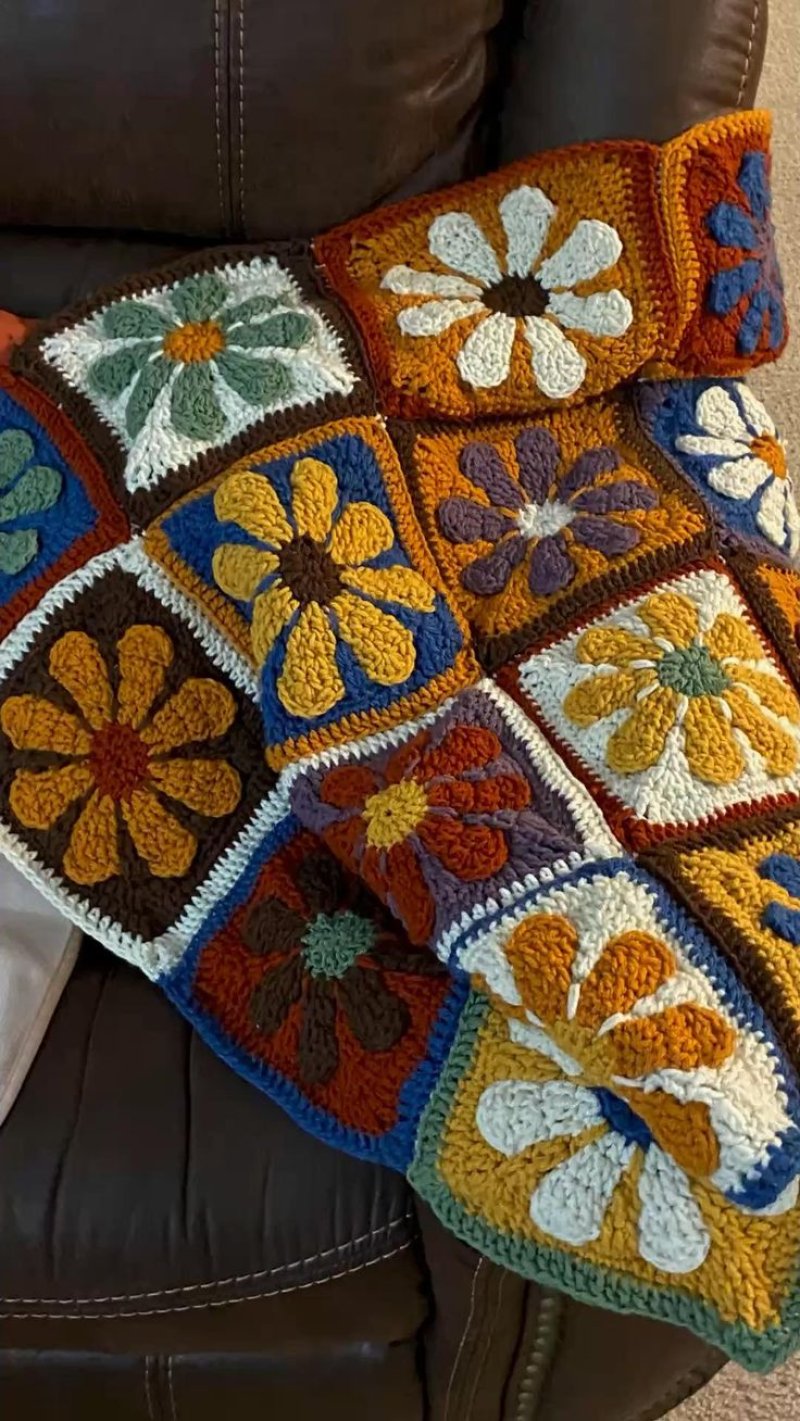 Patchwork grandmother s square