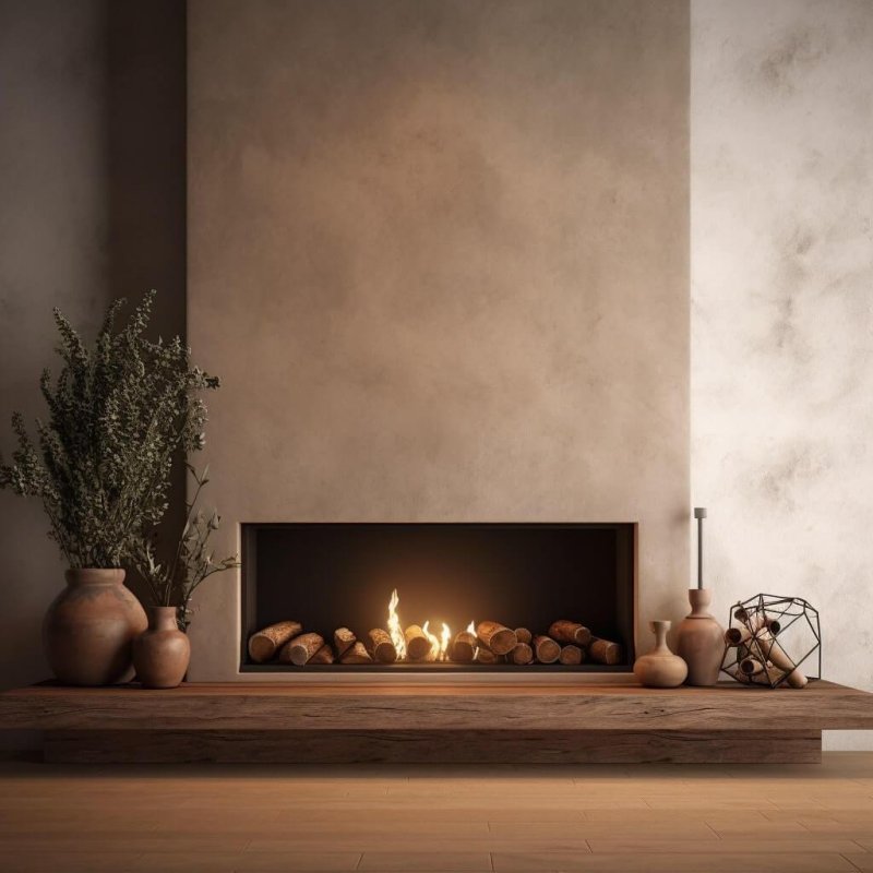 Modern fireplaces