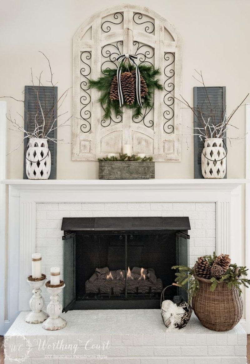 Fireplace decor