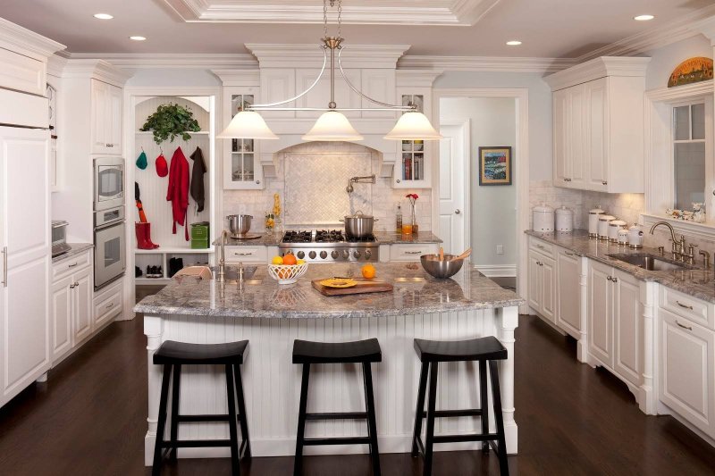 American -style kitchen interior